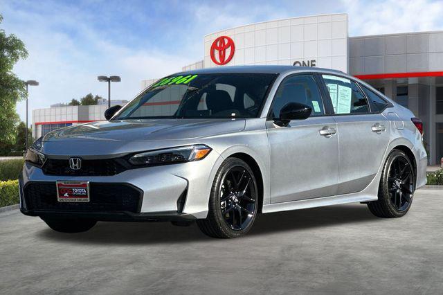 used 2025 Honda Civic car, priced at $26,562