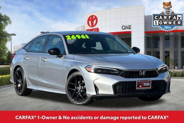 used 2025 Honda Civic car, priced at $26,562