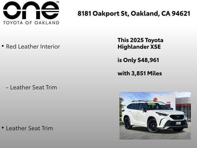 used 2025 Toyota Highlander car, priced at $48,961