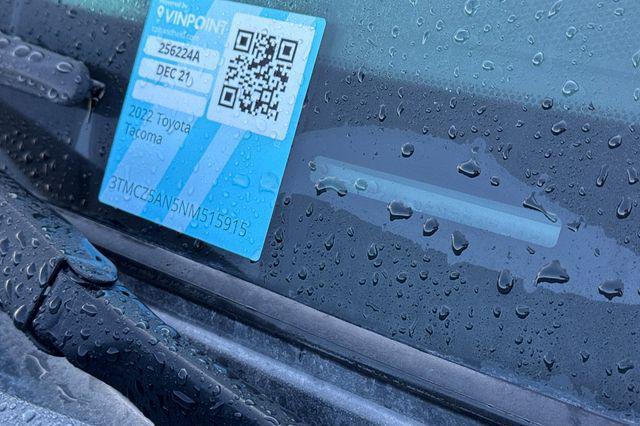 used 2022 Toyota Tacoma car, priced at $35,981