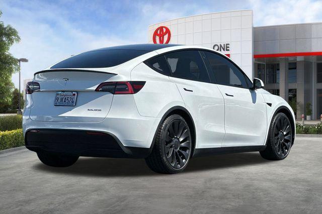 used 2020 Tesla Model Y car, priced at $27,562