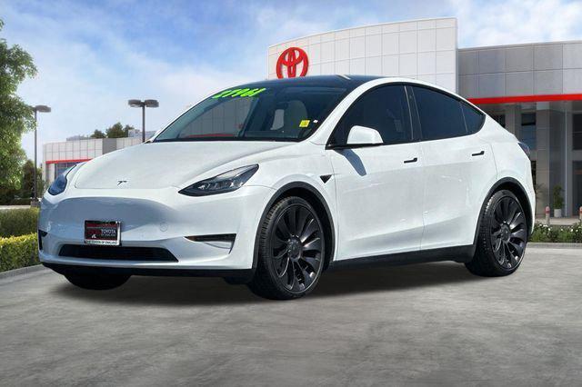 used 2020 Tesla Model Y car, priced at $27,562