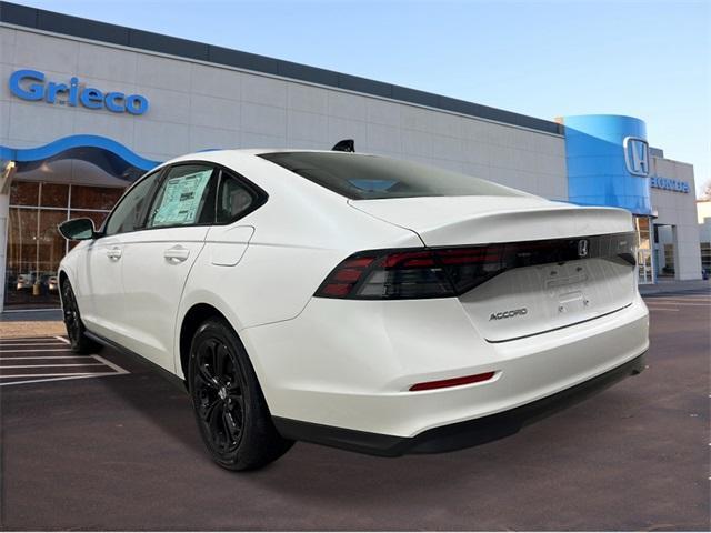 new 2025 Honda Accord car, priced at $32,210