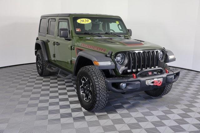 used 2020 Jeep Wrangler Unlimited car, priced at $23,500