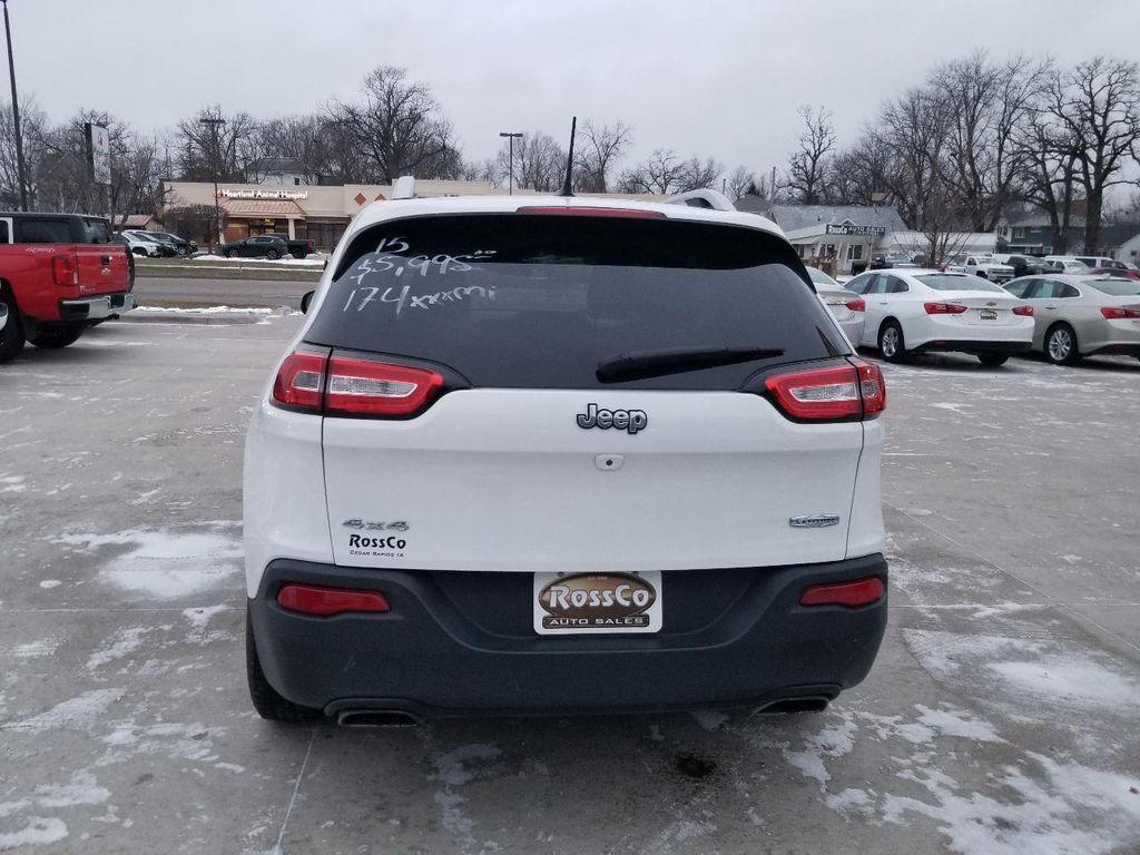 used 2015 Jeep Cherokee car, priced at $5,995