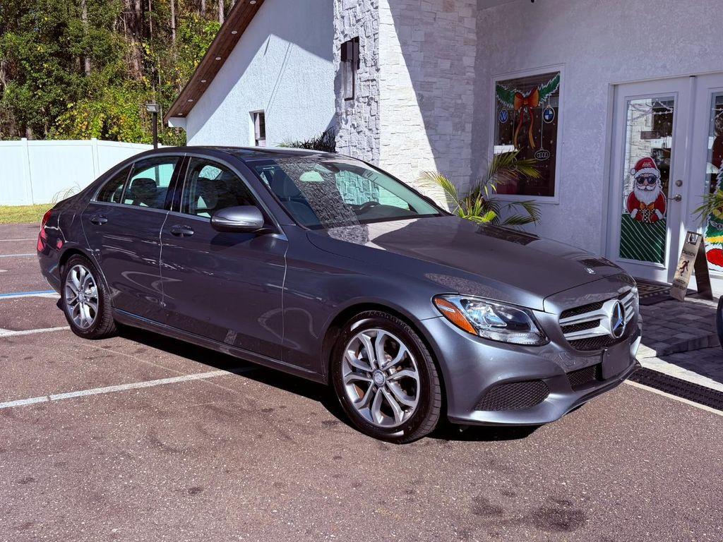 used 2017 Mercedes-Benz C-Class car, priced at $12,995