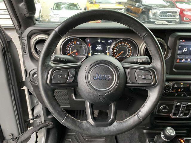 used 2021 Jeep Wrangler car, priced at $23,490