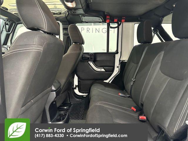 used 2015 Jeep Wrangler Unlimited car, priced at $20,365