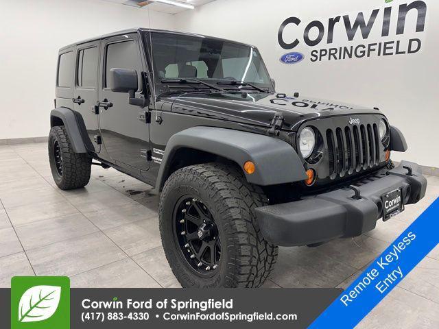 used 2012 Jeep Wrangler Unlimited car, priced at $15,989