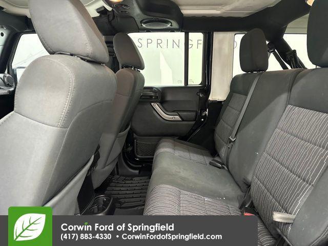 used 2012 Jeep Wrangler Unlimited car, priced at $15,989