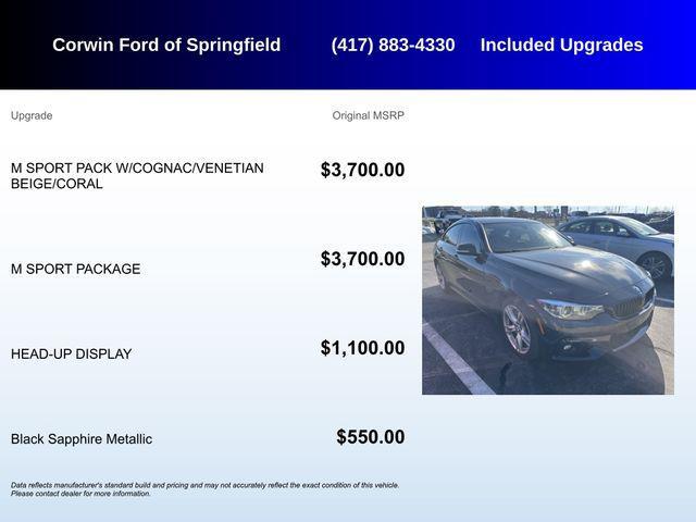 used 2019 BMW 430 Gran Coupe car, priced at $17,489