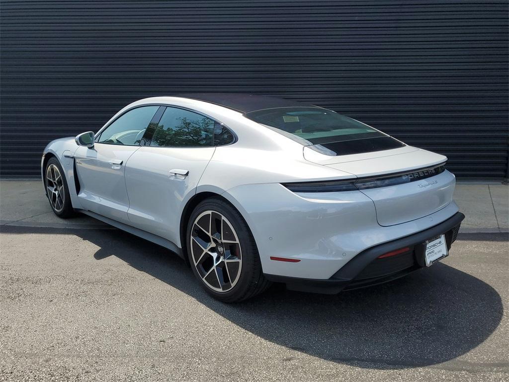 used 2025 Porsche Taycan car, priced at $114,060