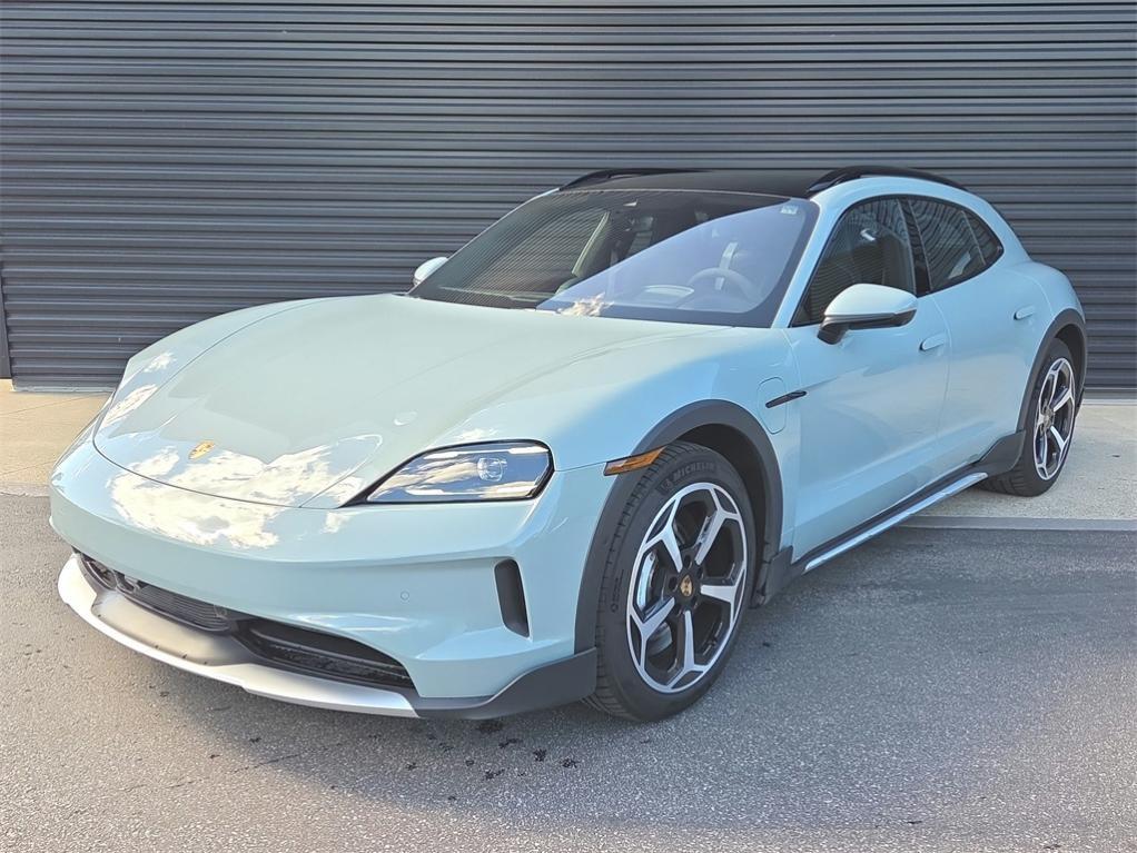 used 2025 Porsche Taycan car, priced at $137,200