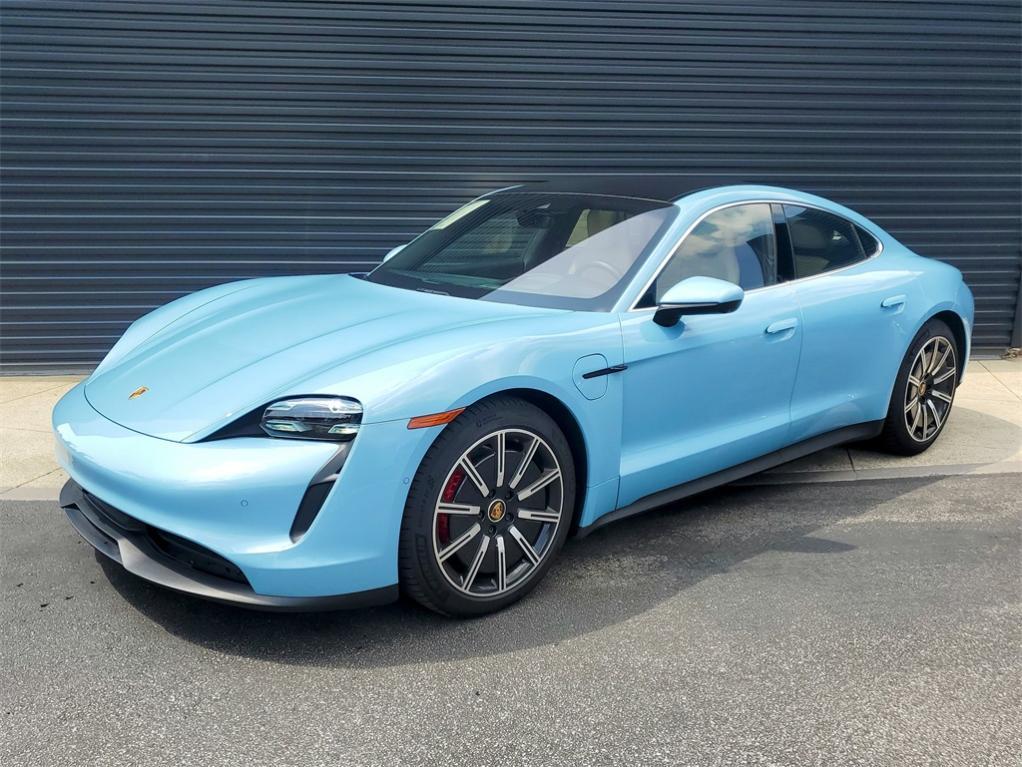 used 2024 Porsche Taycan car, priced at $105,700