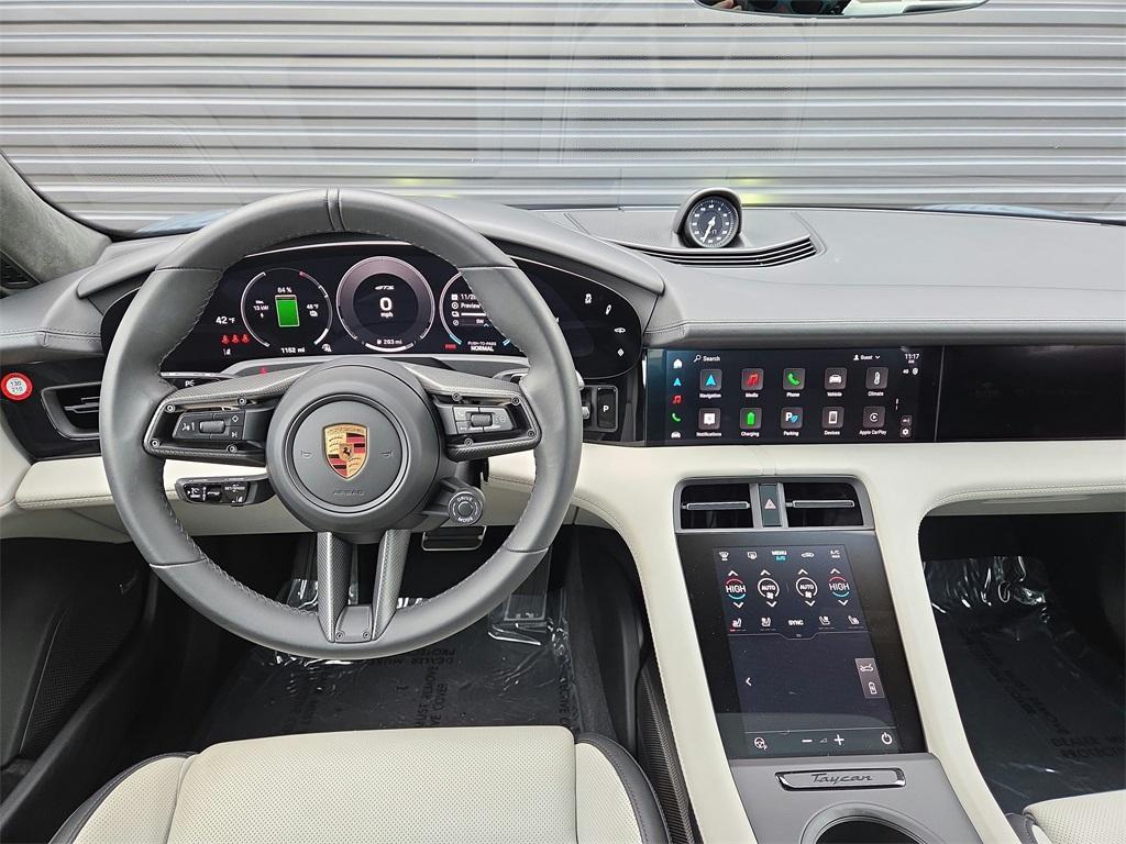 used 2025 Porsche Taycan car, priced at $156,000