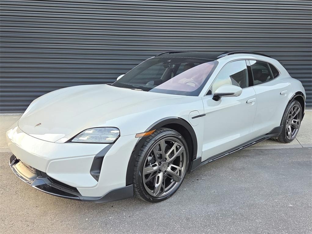 used 2025 Porsche Taycan car, priced at $196,900