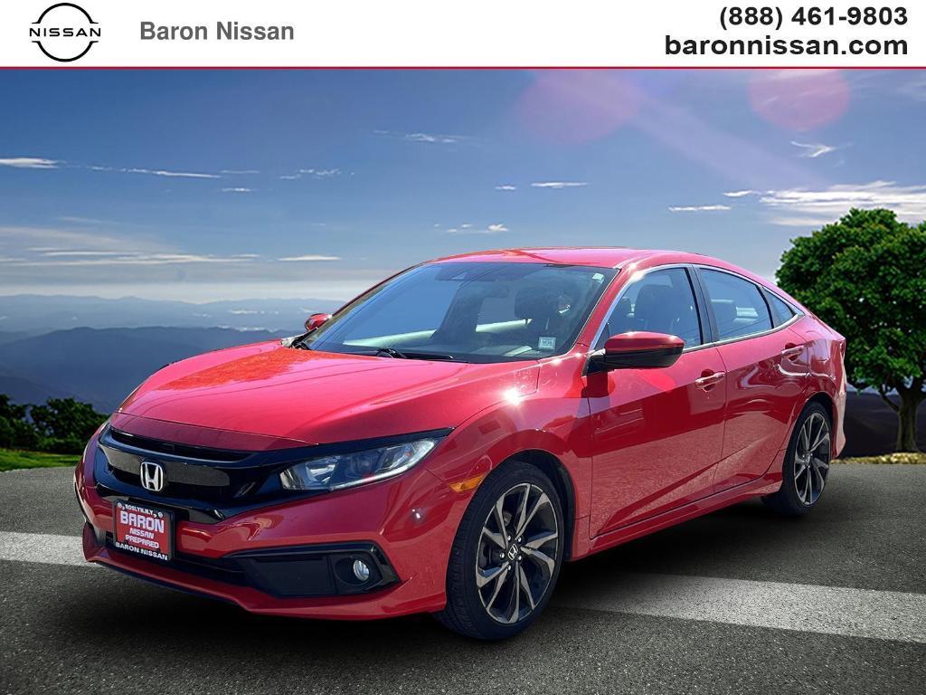 used 2020 Honda Civic car, priced at $18,995