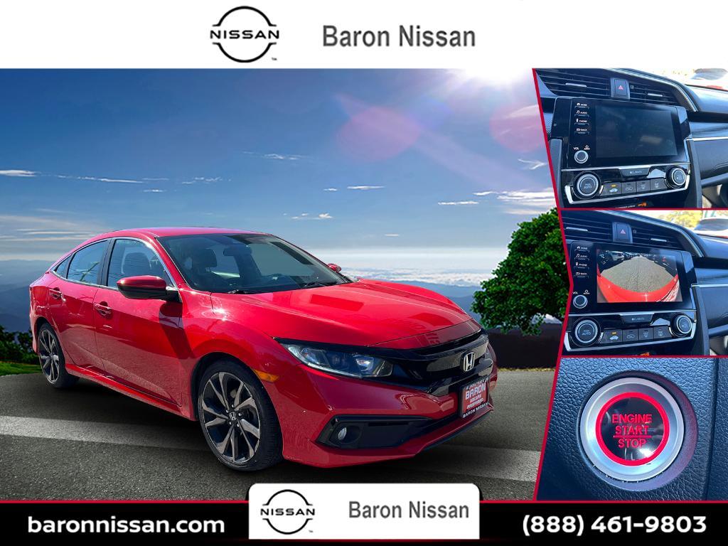 used 2020 Honda Civic car, priced at $18,995
