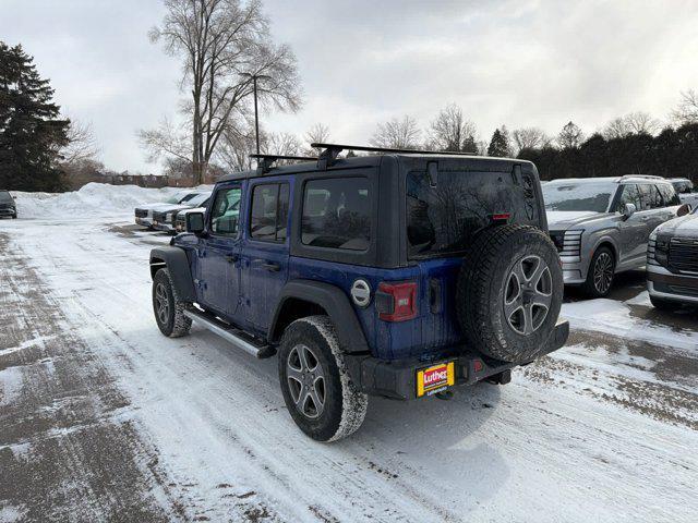 used 2020 Jeep Wrangler Unlimited car, priced at $25,500