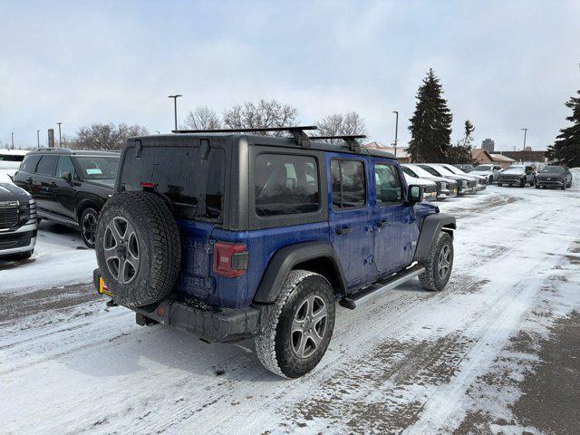 used 2020 Jeep Wrangler Unlimited car, priced at $25,500