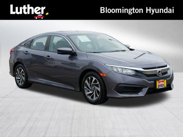 used 2016 Honda Civic car, priced at $15,000