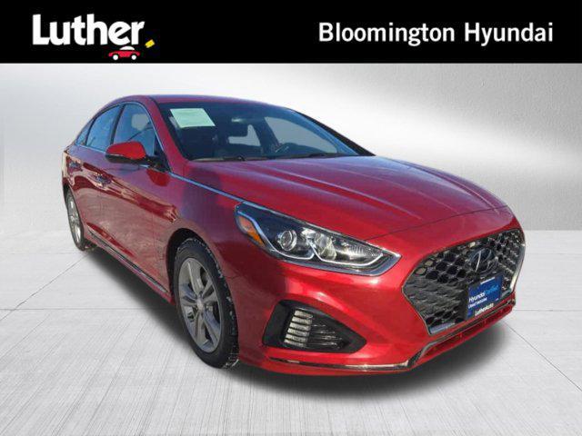 used 2018 Hyundai Sonata car, priced at $15,500