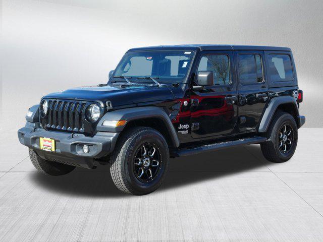 used 2018 Jeep Wrangler Unlimited car, priced at $21,350