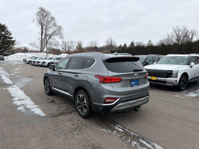 used 2019 Hyundai Santa Fe car, priced at $15,000