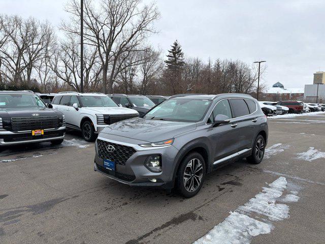 used 2019 Hyundai Santa Fe car, priced at $15,000