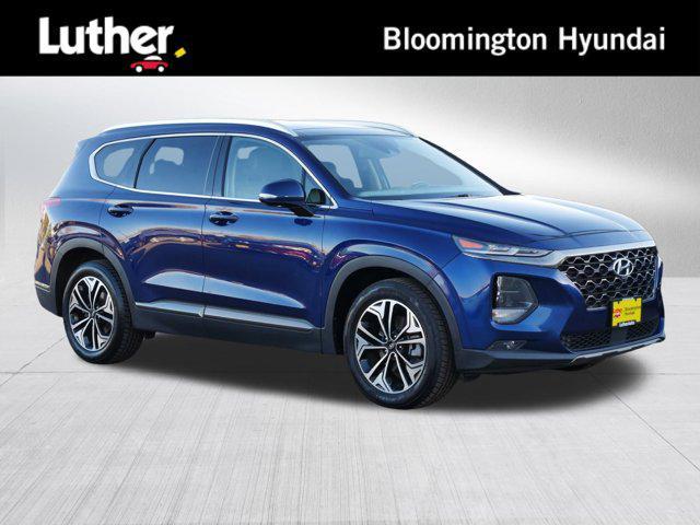used 2020 Hyundai Santa Fe car, priced at $17,500