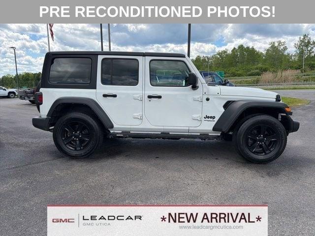 used 2022 Jeep Wrangler Unlimited car, priced at $30,175