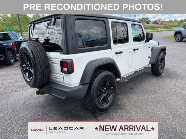 used 2022 Jeep Wrangler Unlimited car, priced at $30,175