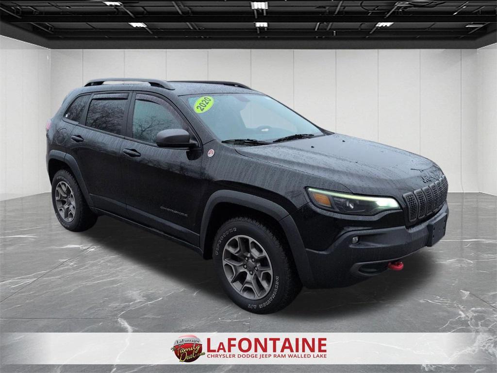 used 2020 Jeep Cherokee car, priced at $19,095