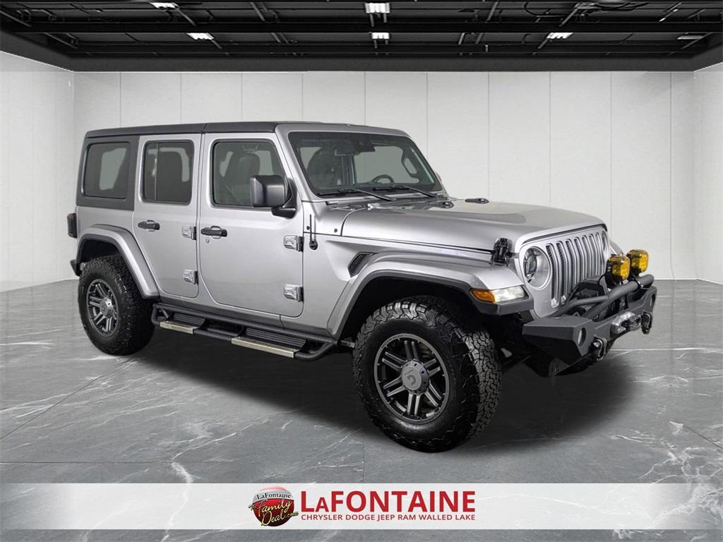 used 2020 Jeep Wrangler Unlimited car, priced at $25,195