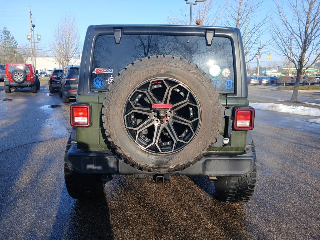 used 2021 Jeep Wrangler Unlimited car, priced at $31,595