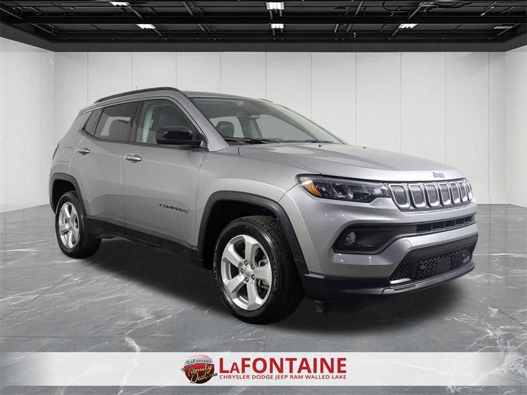 used 2022 Jeep Compass car, priced at $20,985