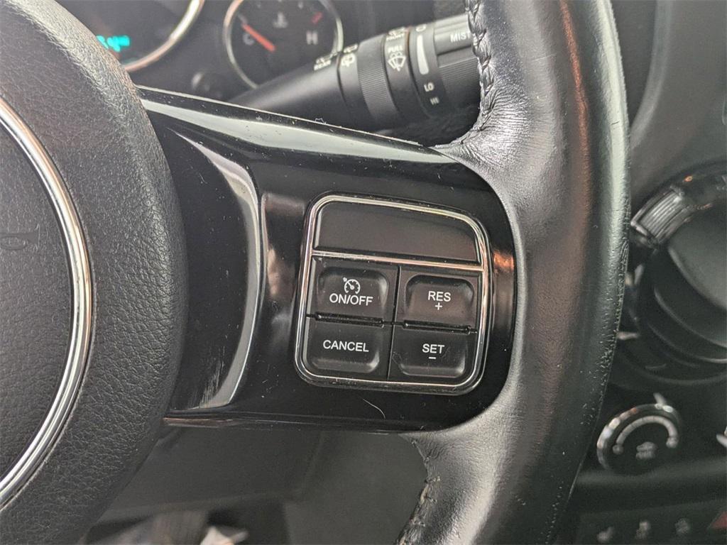 used 2015 Jeep Wrangler Unlimited car, priced at $17,095