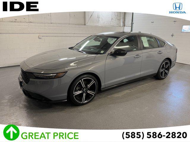 used 2023 Honda Accord Hybrid car, priced at $29,090