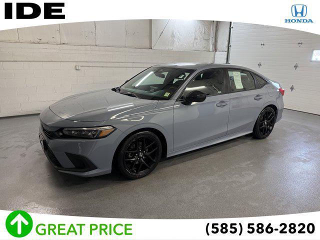 used 2023 Honda Civic car, priced at $24,290
