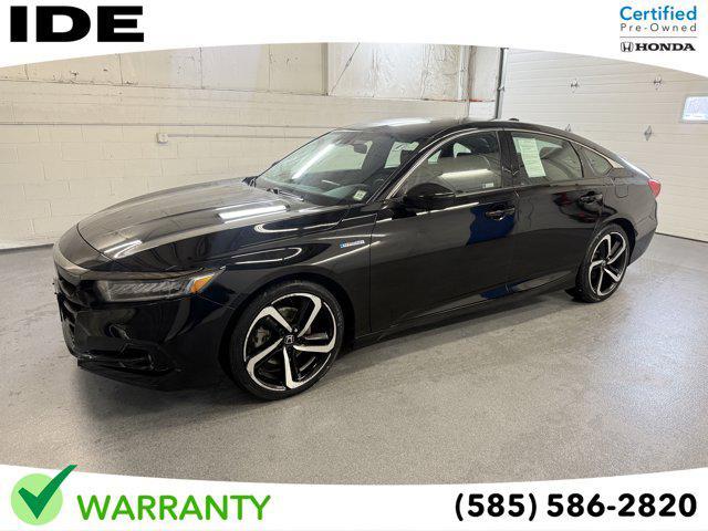 used 2022 Honda Accord Hybrid car, priced at $27,190