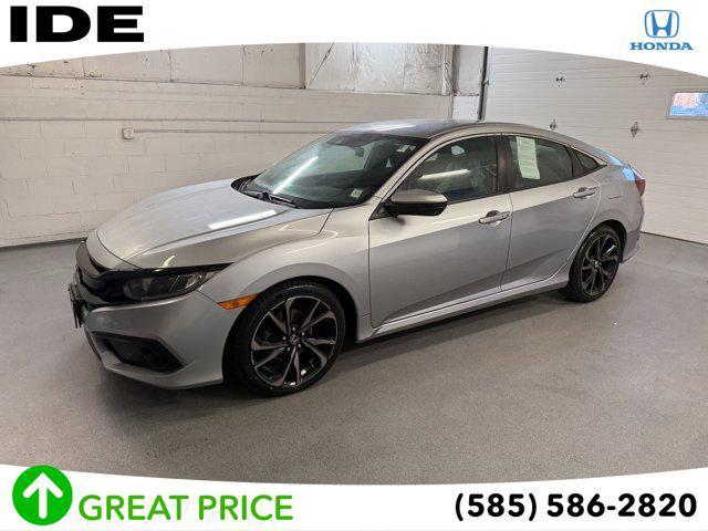 used 2019 Honda Civic car, priced at $16,290