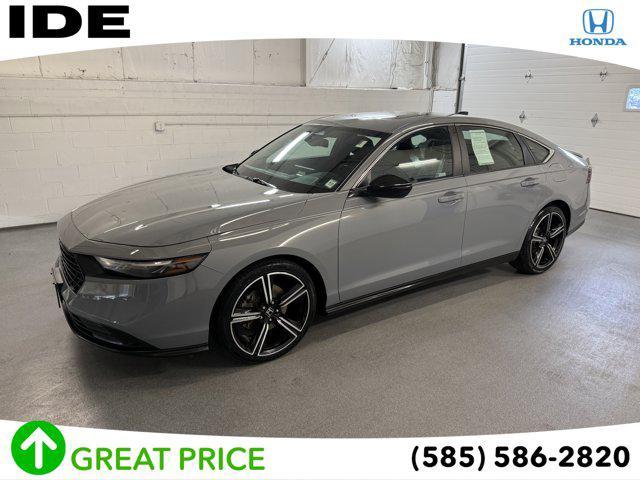 used 2023 Honda Accord Hybrid car, priced at $27,690