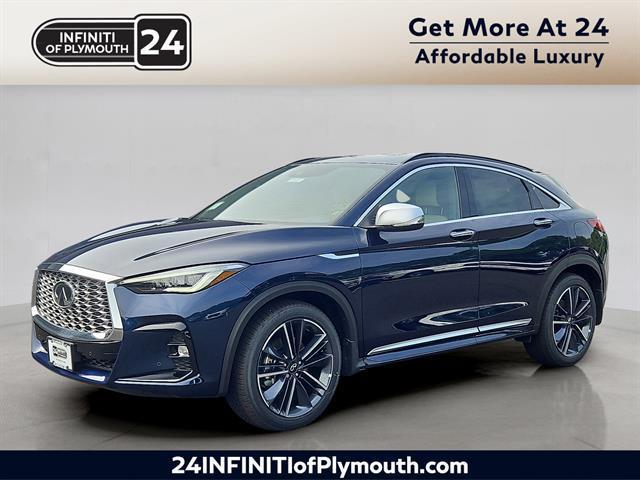 new 2025 INFINITI QX55 car, priced at $47,719