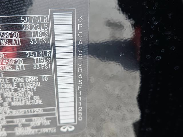 new 2025 INFINITI QX55 car, priced at $42,126