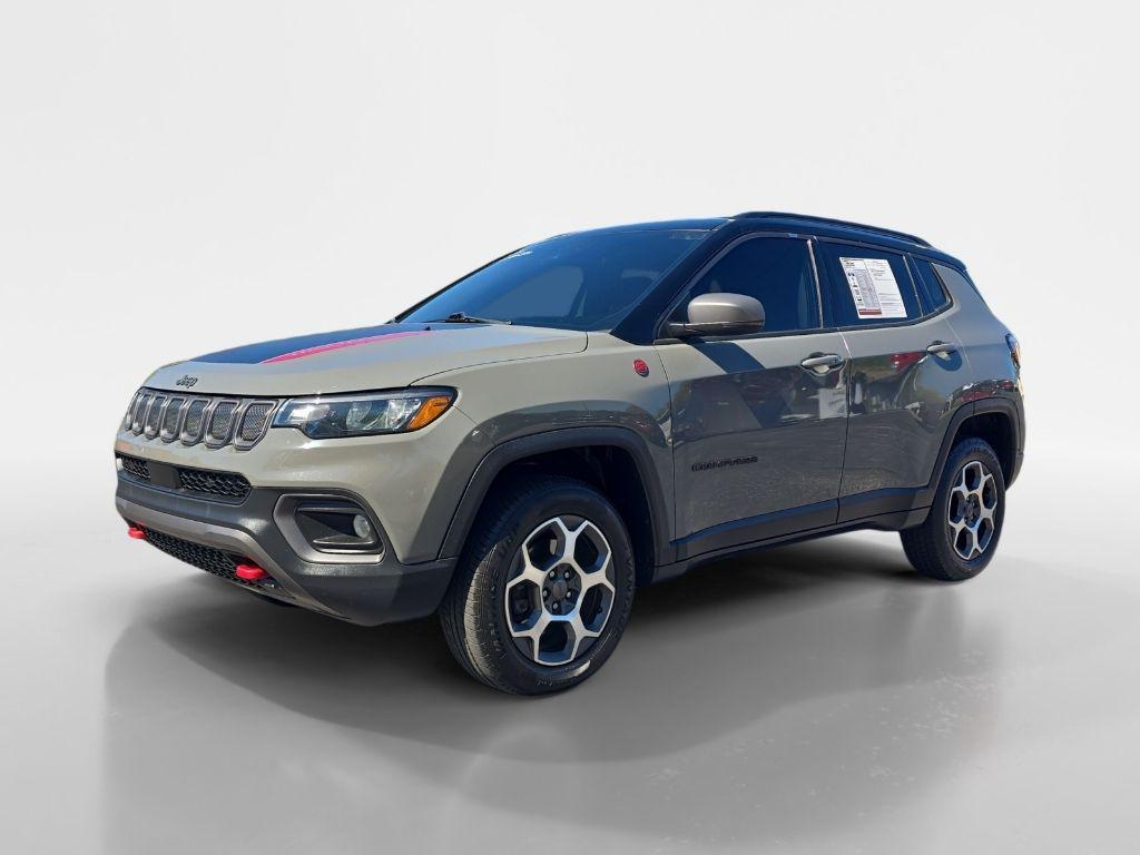 used 2022 Jeep Compass car, priced at $21,346