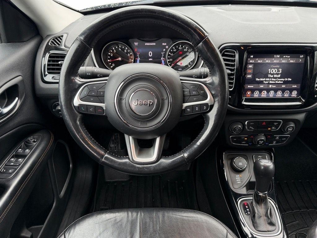 used 2021 Jeep Compass car, priced at $18,347