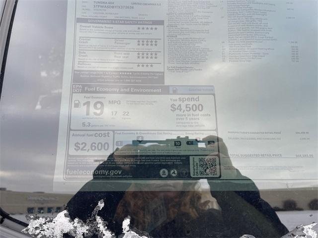 new 2026 Toyota Tundra car, priced at $64,004