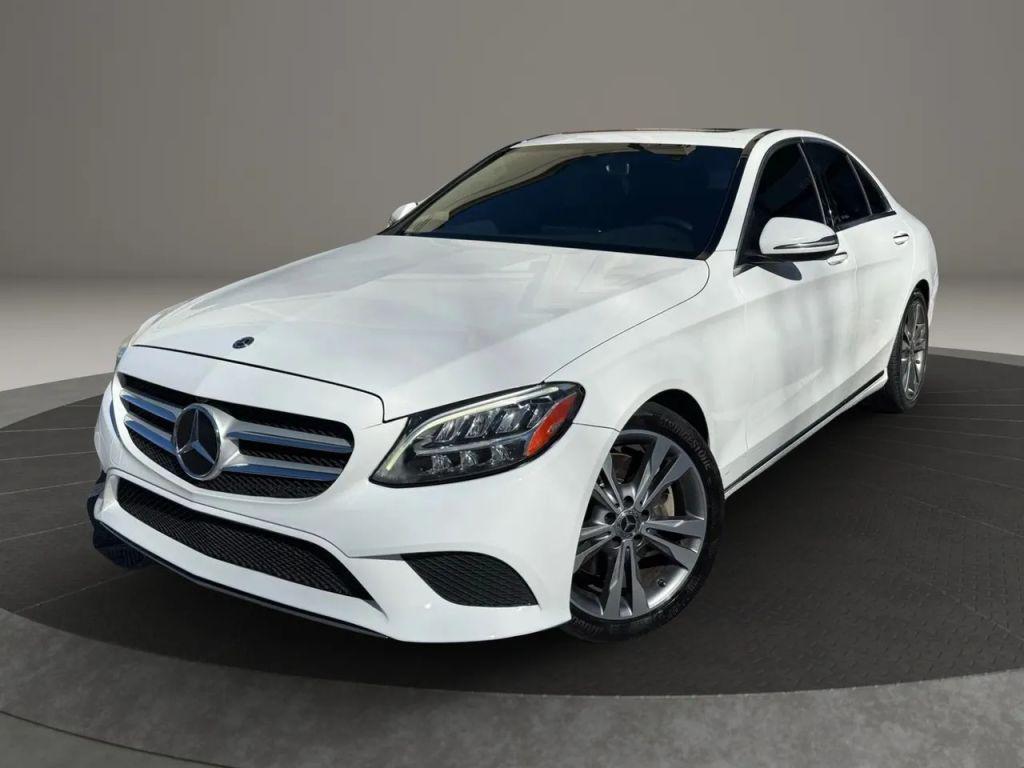 used 2019 Mercedes-Benz C-Class car, priced at $13,999