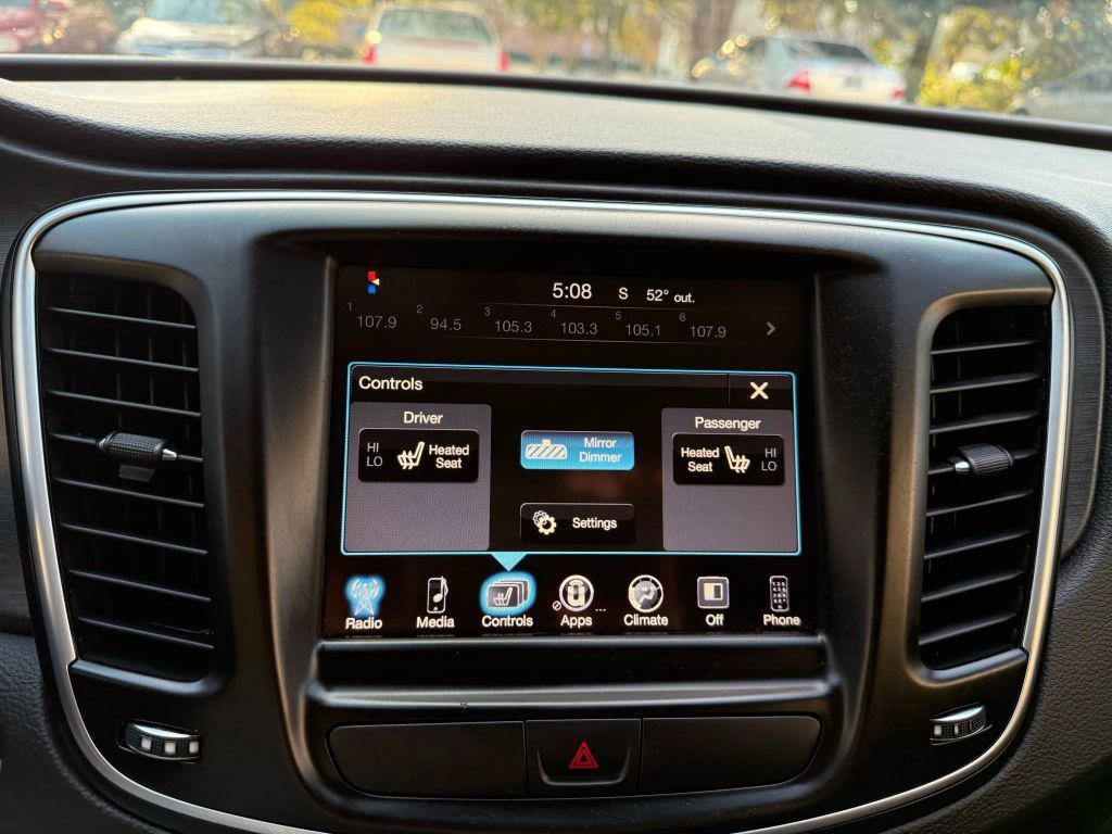 used 2016 Chrysler 200 car, priced at $9,499