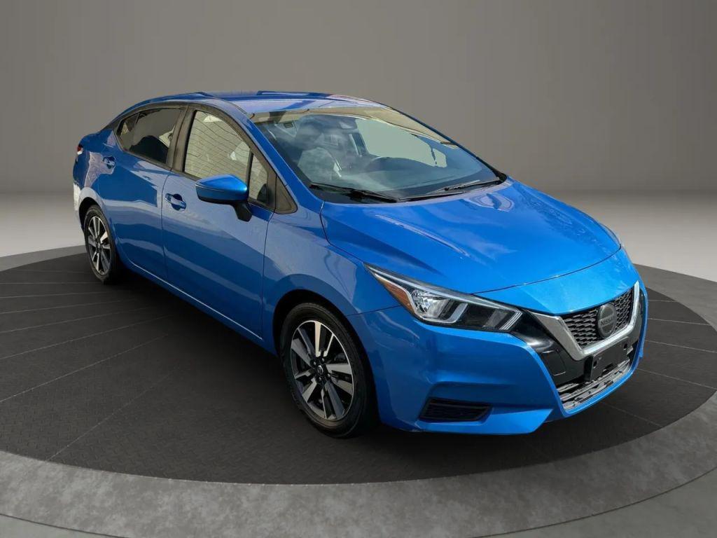 used 2021 Nissan Versa car, priced at $10,999